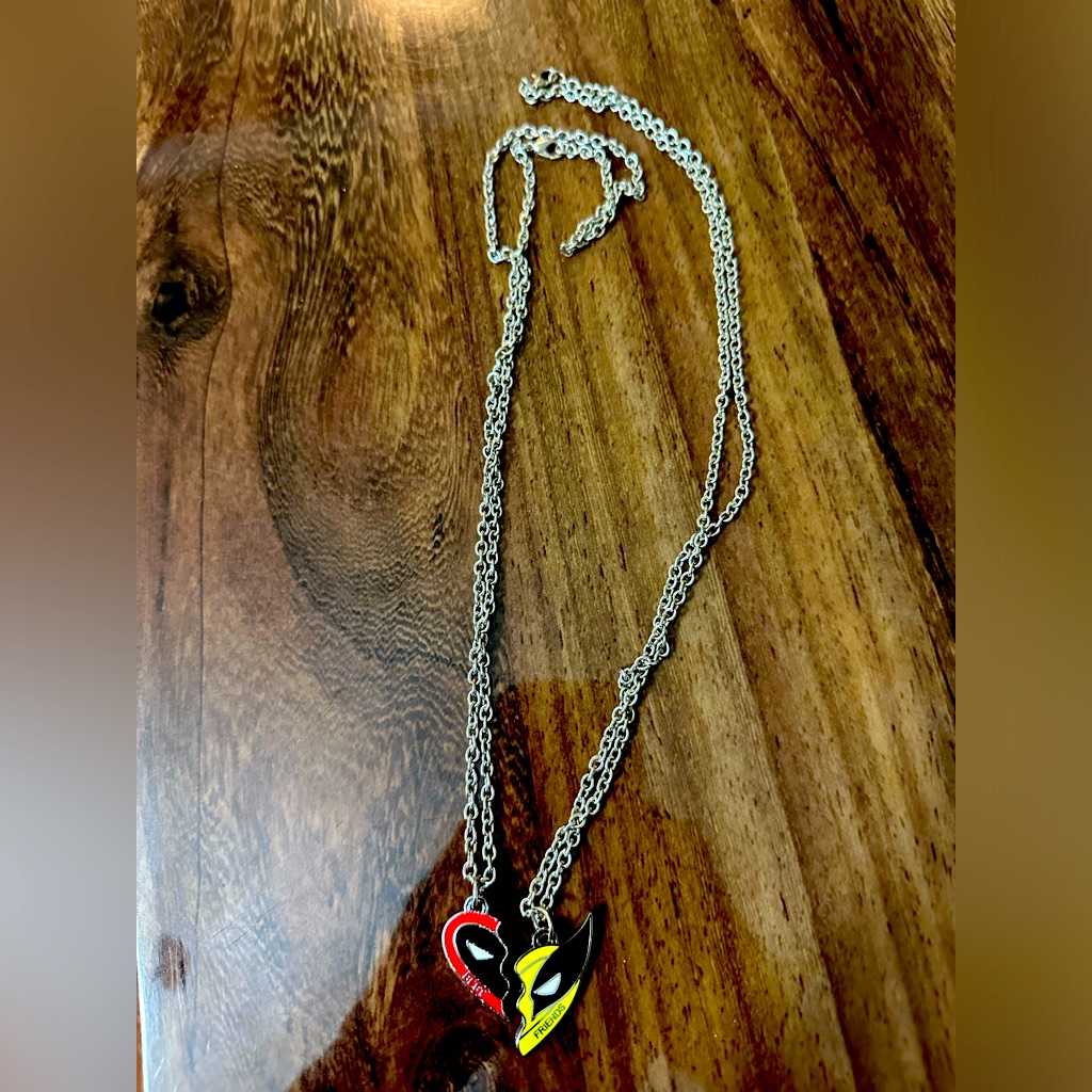 Wolverine Deadpool Friendship Necklaces Set